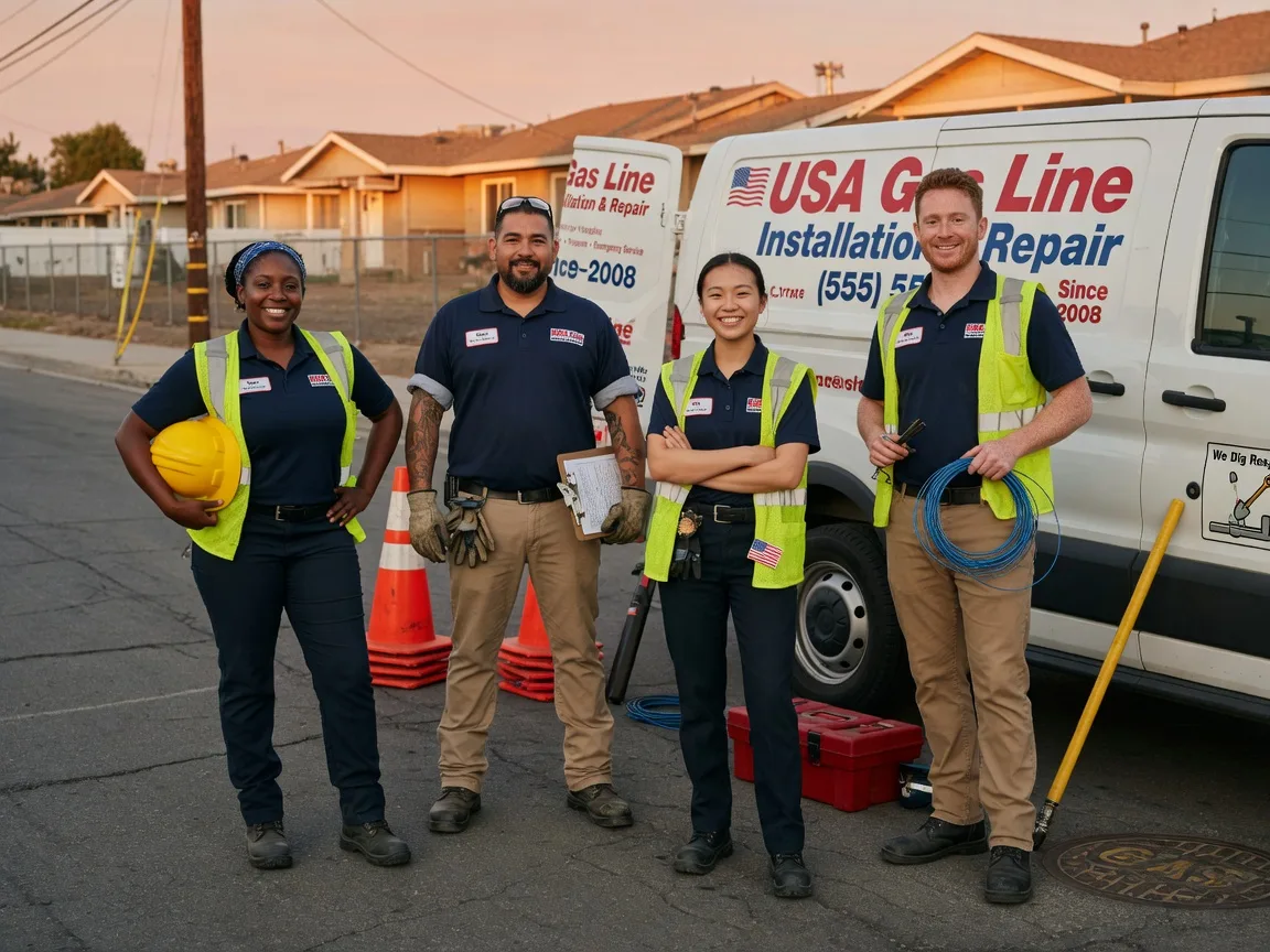 Gas Line Installation company in Wittman, MD